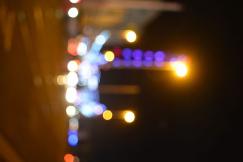 英国, 黑池, 照亮, 夜, 散焦, 光-自然现象, 照明设备, 发光