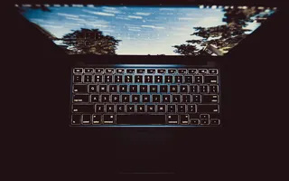 美国、圣克拉拉、广角、qwerty、夜间、macbook、macbookpro、键盘