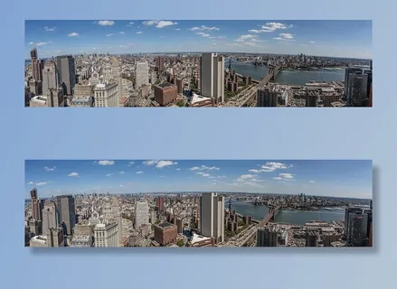 顶部，景观，玻璃建筑，城市，纽约市，纽约，曼哈顿，城市