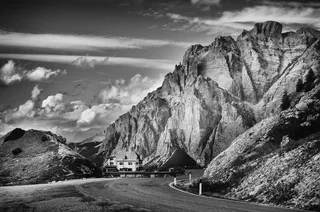 白云石，意大利，南蒂罗尔，教堂，山脉，自然，景观，瓦尔加迪纳