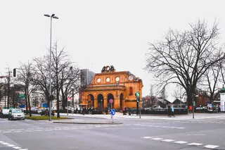 德国，柏林，最小，建筑，建筑，结构，城市景观，透视