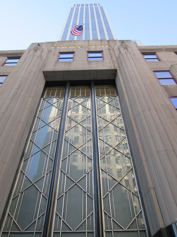 纽约，纽约，纽约，帝国，帝国大厦，纽约，曼哈顿第五大道，天际线