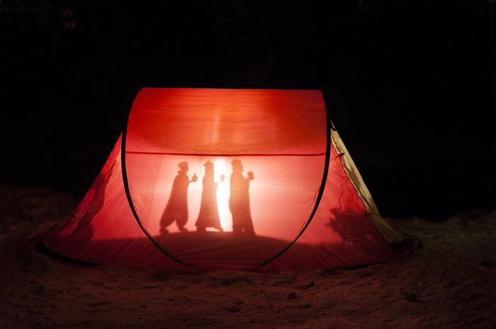 圣诞节，三王，照明，照明，帐篷，装饰，圣诞装饰，灯