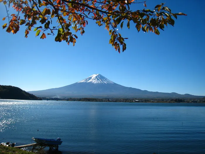 水，山，旅程，任何人都不，富士山，日本，自然，自然之美，风景-自然