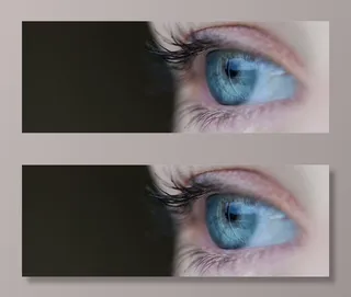 闭上，人，眼睛，蓝色，眼睛，人眼，睫毛，视力