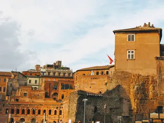 意大利、罗马、图拉真论坛、遗产、罗马、废墟、旧建筑