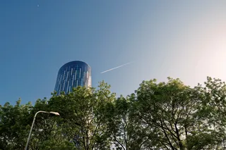 高层建筑低角度摄影