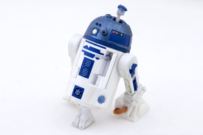 r2-d2 模型图，机器人，星球大战，科技，视频，作品，玩具，没有人