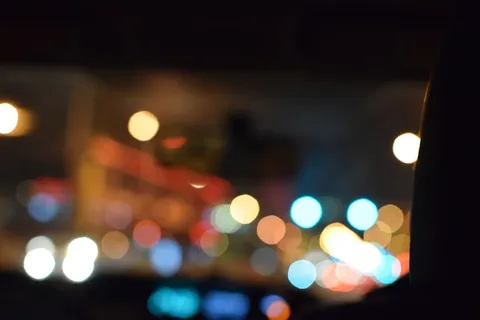 照明、夜间、散焦、城市、无人、交通、多色、建筑 照明、夜间、散焦、城市、无人、交通、多色、建筑