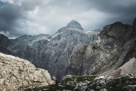 山脉,岩石,风暴,特里格拉夫山,特里格拉夫国家公园,天空,雷电,自然 山脉,岩石,风暴,特里格拉夫山,特里格拉夫国家公园,天空,雷电,自然