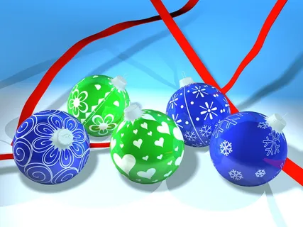 装饰品，舞会，圣诞节，装饰，圣诞节，冬天，节日，庆祝