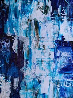白色、蓝色和青色抽象画 白色、蓝色和青色抽象画