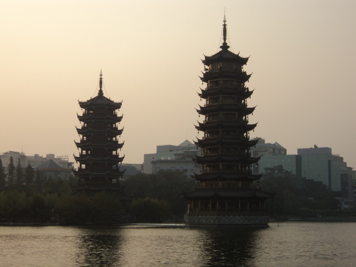 亚洲，中国，寺庙，中国，亚洲，建筑，地标，塔