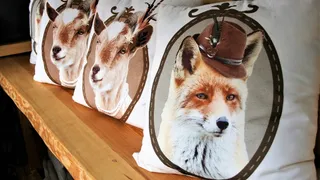 枕头，巴伐利亚，装饰品，纪念品，雅致，国家风格，哺乳动物，家畜