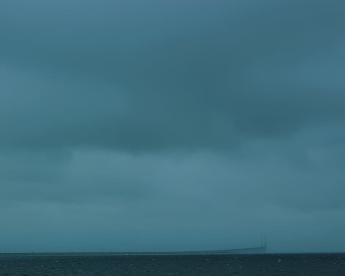 丹麦，德拉尔，天空，水，海，水上地平线，风景-自然，云-天空