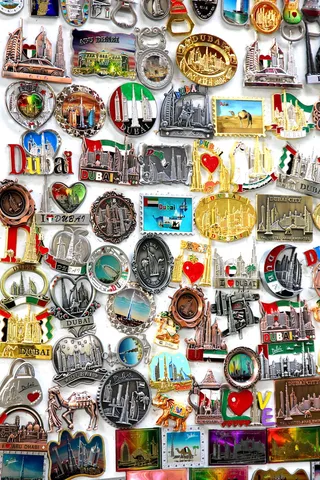 阿联酋, 迪拜, 纪念品, 一大群物体, 选择, 变化, 全画幅, 多色