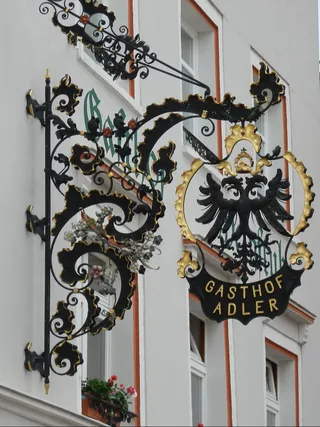 餐具柜，盾牌，黄金，铁匠，盾徽，熟铁，阿德勒，双鹰