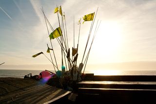 沃辛、海滨、英国、萨塞克斯、海滩、海滨、旅游、水