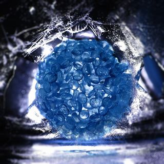 抽象，蓝色，光，冰，图案，纹理，背景，美丽