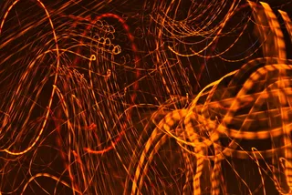 夜, 长时间曝光, 发光, 议案, 运动模糊, 橙色, 照明, 性质