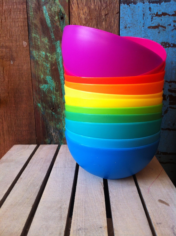 碗、颜色、厨房、午餐、食堂、多色、木质材料、无人