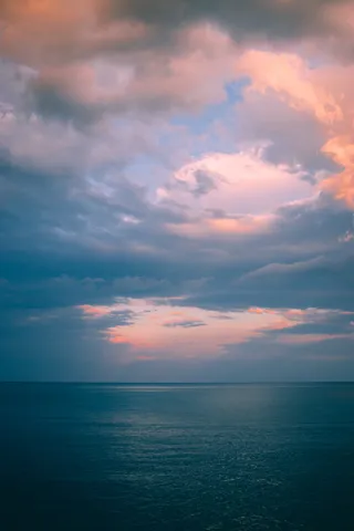 日落，太阳，假期，风景，云朵，自然，大海，天空