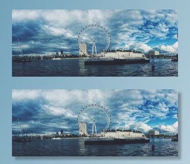 伦敦眼附近水体照片