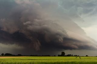 积雨云，风暴狩猎，气象学，雷雨，风暴，怪物，壁云，天空