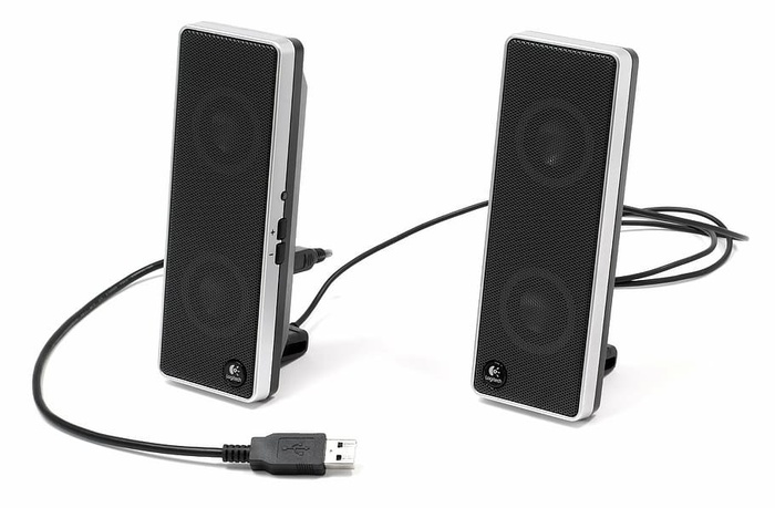 罗技、usb、扬声器、技术、通信、设备、音乐、连接