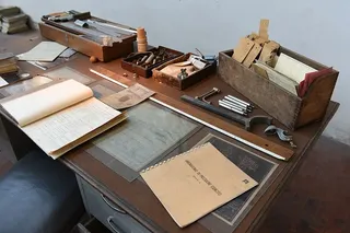 书桌，办公室，生意，工作，写作，桌子，静物画，书