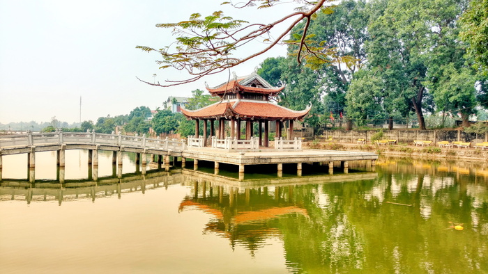 水、寺庙、湖泊、越南、海巴川、家庭、建筑结构、建筑