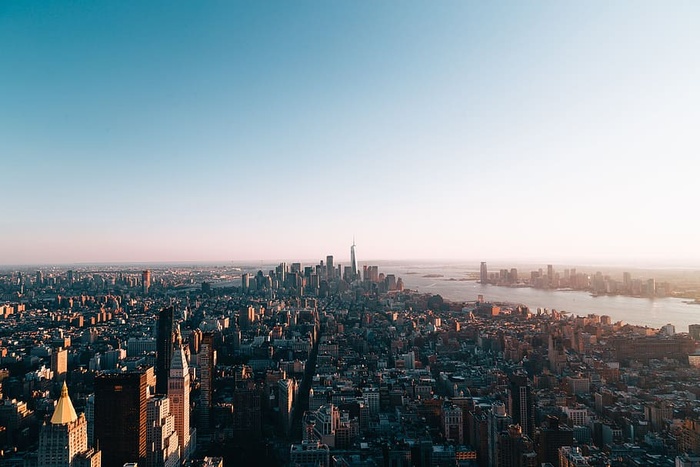 纽约市全景照片