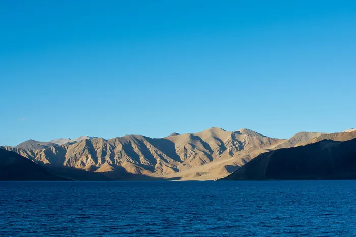 风景，自然，山，水，天，地，蓝，风景