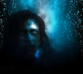 人物化妆，鬼魂照片，恐怖，吸血鬼，万圣节，恐惧，邪恶，黑暗