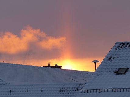 阳光，向上，天空，晨曦，日出，自然奇观，黄色，橙色