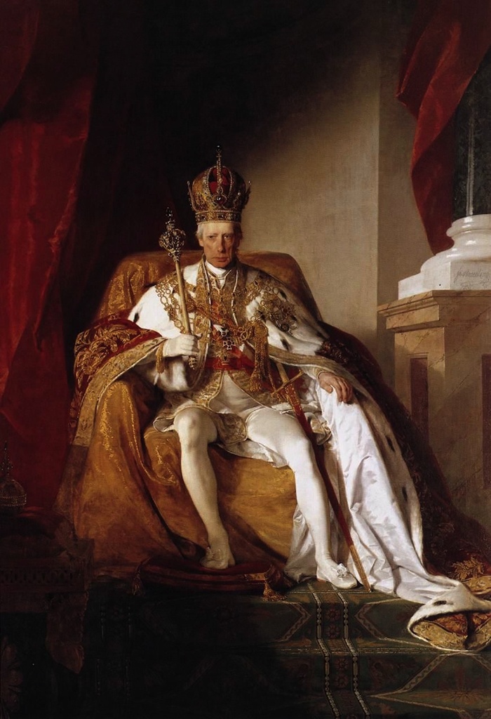 弗雷德里克·冯·阿梅林，肖像，绘画，画布油画，艺术，艺术，艺术，弗朗茨一世皇帝