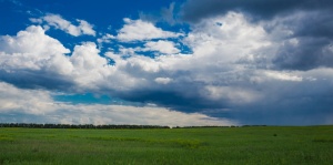 自然、地平线、景观、天空、夏天、风景、雷雨、达尔