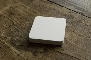 方形、白色、卡片、棕色、木制、木板、啤酒杯垫、空白