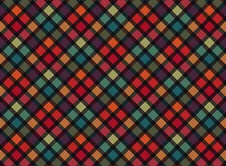 彩色重复网格图案背景