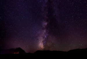 极光，夜间，天文学，宇宙，黑暗，银河，自然，夜晚