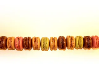 法国杏仁饼-有文字空间-糖果和饼干