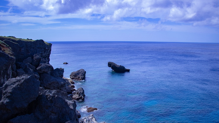 海，天，云，冲绳，夏天，风景，蓝色，自然