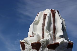 冰淇淋，天空，冰淇淋，冰淇淋，夏天，甜点，甜食，食物