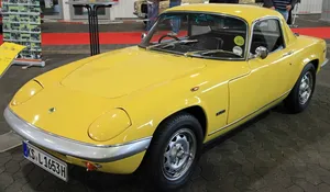 oldtimer、lotus elan、跑车、黄色、历史、交通方式、交通、机动车