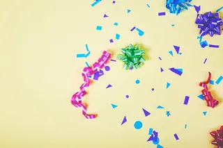 生日派对礼物装饰照片