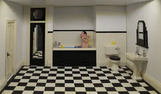 人体模型，浴缸，洋娃娃屋，小雕像，洋娃娃，房子，玩具，模型