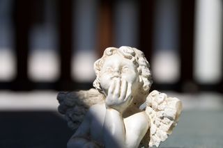 天使，体贴，光线，阳台，身材，搞笑，大理石，吉布斯