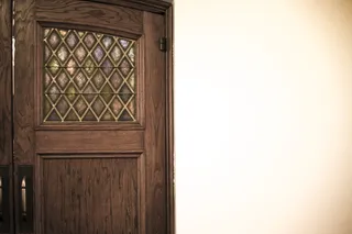 门，教堂，旧，避难所，秋千，把手，玻璃，着色