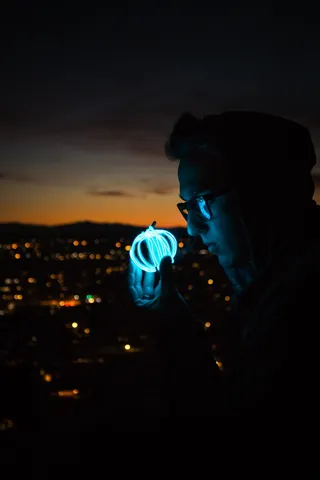 美国，比林斯，看，眼镜，灯，博肯，博凯，城市