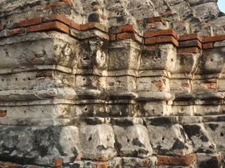 莲花基球孵化鸡胸，wat mahathat，ayutthaya，建筑，建筑结构，全框架，背景，墙壁建筑特色